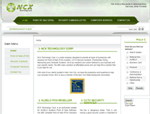Tablet Screenshot of ncxtech.com